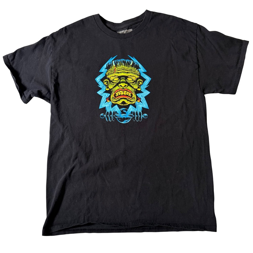 Loot Crate Frankenstein Universal Monsters Graphic Tee Black Mens Large‎ Excl - Picture 2 of 15